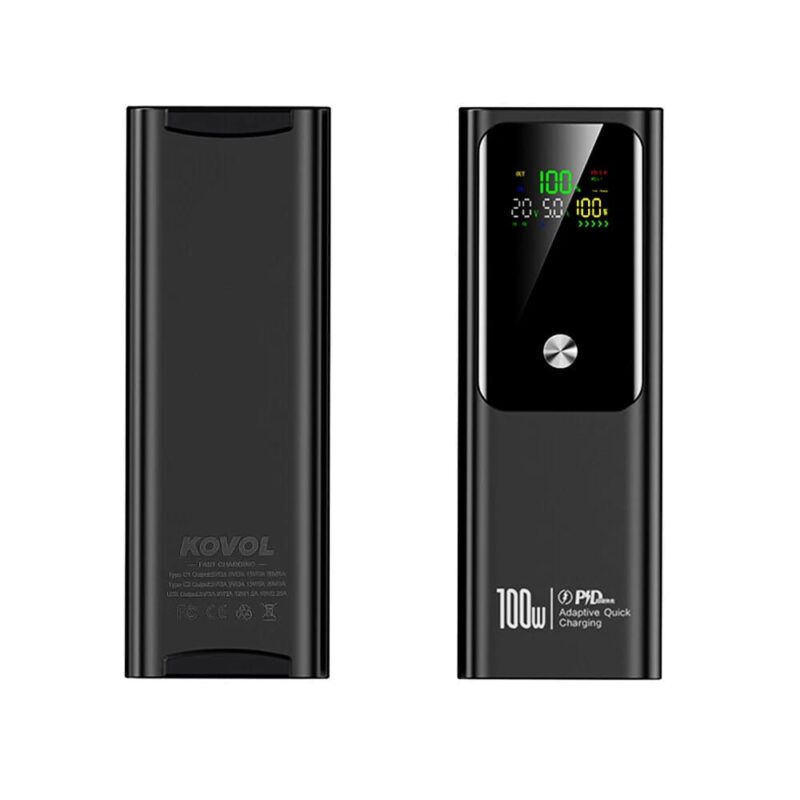 Power Bank 100W 20000mAh - Charge Rapide pour MacBook, Laptop Type C et Mobiles